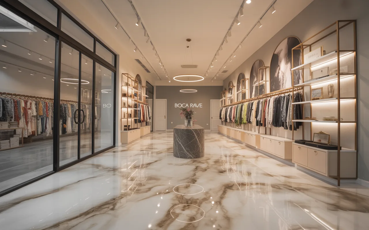 Floor coating services in Boca Raton