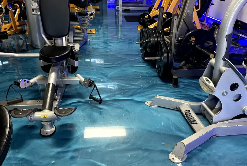 Restaurant Floor floor coating project by Art of Coating Miami